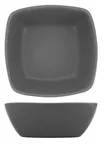 image of International Tableware QP-32-MG Square 18‑Oz Grey Porcelain Bowl 5"×5"×2" Dishwasher Safe - 1 Dozen