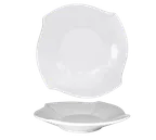 image of International Tableware RA-10 14oz Grapefruit Bowl, 6-3/4" Dia., 1-5/8" H, Porcelain, White, 1 Dozen