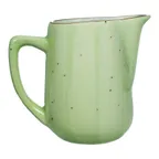 image of International Tableware RT-100-LI Creamer Pitcher, 6 oz, 2‑3/4" Dia x 3‑1/2" H, Lime Handle - 1 Dozen