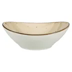 image of International Tableware RT-11-WH 11oz Oval Ceramic Bowl, 6-1/2" L x 4-1/2" W x 2-1/4" H, Safe, 1 Dozen