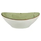 image of International Tableware RT-15-LI - Lime Oval Ceramic Bowl 3 oz (4" x 3" x 1-3/4"), 1 Dozen