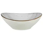image of International Tableware RT-15-ST Oval 3 Oz Bowl, 4" L x 3" W x 1-3/4" H, Ceramic, Lead‑Free - 1 Dozen
