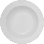 image of International Tableware SB-3 - Nappie Oatmeal Bowl, 8" x 1-1/4" (7 oz), Porcelain Sunburst™, 1 Dozen
