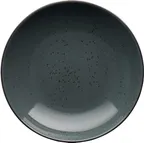 image of International Tableware SH-110-LN - 10" Bowl, 40 oz Blue Brown Trim, Splash™ Finish - 1 Dozen