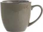 image of International Tableware SH-57-GS China Cups, 10.5 oz., 3-5/8" D x 3-1/4" H, Green Speckles - 1 Dozen