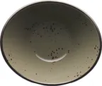 image of International Tableware SH-910-GS 5" Bowl, 7oz, Smoke with Dark Brown Speckles, Ceramic, 1 Dozen