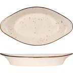image of International Tableware SH-WRO-15-CR - Rarebit Dish 11"x5-3/4"x1-5/8", 15 oz Ceramic Glaze, 1 Dozen