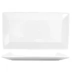 image of International Tableware SP-13 China Platter, 11-1/2" x 6-1/2", Rectangular Porcelain, White, 1 Dozen