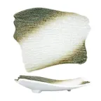 image of International Tableware ST-21 Stoneware Plate, 12" x 9½", Microwave & Dishwasher Safe - 1/Case