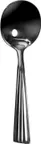 image of International Tableware TA-113 Soup / Bouillon Spoon
