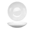 image of International Tableware TN-110 - 40oz 10" Round Pasta Bowl, Porcelain White, Microwave Safe - 1 Dozen