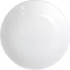 image of International Tableware TN-111 - 11" Round Pasta Bowl, 50 oz (1.5 Qt) White Porcelain - 1 Dozen