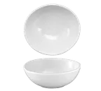 image of International Tableware TN-205 - 11oz. China Bowl, 5-1/8" Dia., Porcelain, White, 1 Dozen