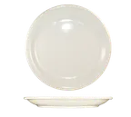 image of International Tableware VA-20 - 11" Round China Plate, Narrow Rim, White, Microwave Safe - 1 Dozen