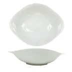 image of International Tableware VL-118 - Oval 28‑oz Soup Bowl, 10" W x 8" D x 2¾" H, Porcelain - 1 Dozen