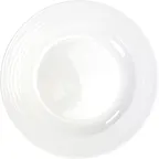 image of International Tableware WA-120 - 24 oz Pasta Bowl, 11½" Dia x 1⅞" H, White Porcelain, Rim, - 1 Dozen