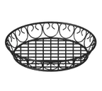 image of International Tableware WB-212 Metal Tabletop Basket
