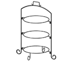 image of International Tableware WR-123 Tiered Display Stand