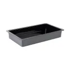 image of APS Germany APS 11616 - GN 1/1 Plastic Food Pan, 20"7/8 x 12"7/8 x 3"3/8, Black Polystyrene - 1/Case