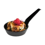 image of APS Germany APS 84779 - Black Melamine Bowl, 2-3/8" Dia x 1" H, 2.3 Oz, Dishwasher Safe - 48/Case