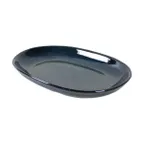 image of Select Concept 01-757-2-144 Oval China Platter, 9.64" W x 13.58" D x 3.54" H, Blue Finish - 1/Each