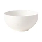 image of Mikasa 5308902 White Bone China Bowl, 4.5" Diameter, 10 oz, Fine Porcelain Tableware
