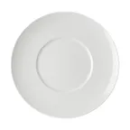 image of Mikasa 5312404 Callisto Plate, 10" Round Bone China, White, Wide Rim - MIK-5312404