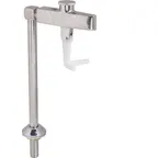 image of AllPoints 1121045 Glass Filler Faucet – Mount, 8½" H, 1¾" Shank, 2.2 gpm @ 80 psi, 3/8" NPT, Steel NSF
