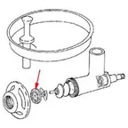 image of AllPoints 2051052 Plate Meat Chopper / Grinder