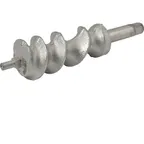 image of AllPoints 261247 Feed Screw Worm, 12"L x 2-1/8"W, cast iron