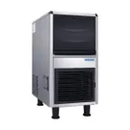 image of Norpole NPCIM90B 15" Air Cooled Full Cube 90 lb Undercounter Ice Machine with 33 lb Bin