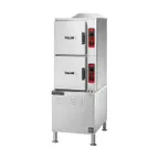 image of Vulcan C24ET10-PS PowerSteam 10 Pan Double Electric Steamer w/ Professional Controls, Cabinet