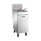 image of Vulcan 1VEG35M 15" Floor Model Natural Gas Full Pot Fryer, 40 Lbs - 70,000 BTU