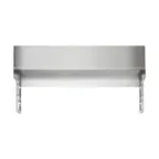 image of Vulcan STUB10-XL36 36" x 10" Stainless Steel Backguard Flue Riser for 36" Ranges, without Shelves