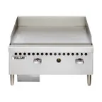 image of Vulcan VCRG48-M-QS-PLATINUM 48" Countertop Gas Griddle with Manual Control