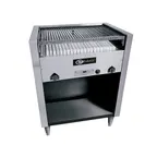 image of EmberGlo 31F-NAT 35" Floor Model NAT Gas Radiant Charbroiler w/ (8) Burners , 68.000 BTU