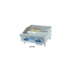 image of Comstock-Castle 3224MG 24" Countertop Gas Griddle with Manual Control, 1" Steel Plate, 50.000 BTU