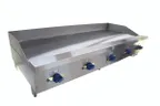 image of Comstock-Castle 3260MG 60" Countertop Gas Griddle with Manual Controls, 1" Steel Plate, 125.000 BTU