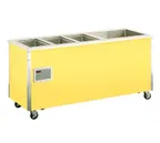 image of Vollrath 36295 74" 4-Series Signature Server® Stainless Steel Countertop with Hot/Cold Food Station