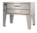 image of Bakers Pride 4151 66" Gas Pizza Deck Oven, Single Deck