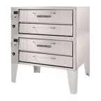 image of Bakers Pride 4152 66" Gas Pizza Deck Oven, Double Deck