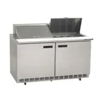 image of Delfield 4460NP-24M 60" Mega Top Sandwich / Salad Prep Table w/ 2 Doors, 24 Pans