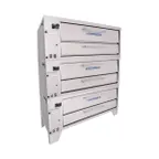 image of Bakers Pride 453 66" Gas Pizza Deck Oven, Triple Deck