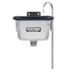 image of Nemco 77316-7A Ice Cream Spade Dipper Well, 7"