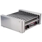 image of Nemco 8018-220 Roll-A-Grill® Hot Dog Grill, Roller-Type, (10) Chrome Rollers