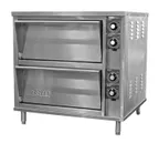image of Zesto 802 32" Electric Countertop Double-Deck Pizza Bake Oven w/ Thermostatic Controls