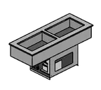 image of Delfield 8191-EFNP Four Pan Drop-In Refrigerated Cold Food Well