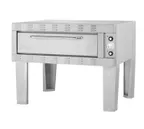 image of Zesto 902SS 48" Electric Single-Deck Oven w/ 1-1/2" Refractory Stone Hearth, Space Saver