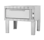 image of Zesto 903SS 48" Electric Single-Deck Oven w/ 1-1/2" Refractory Stone Hearth, Space Saver