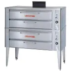 image of Blodgett 911P DOUBLE Gas Pizza Deck Oven, Double Deck